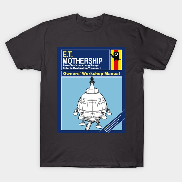 ET Mothership Repair Manual T-Shirt by Chukzilla